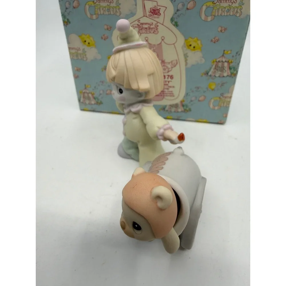 Precious Moments Dusty Sammys Circus Clown Cannon Figurine 529176 Enesco 1993